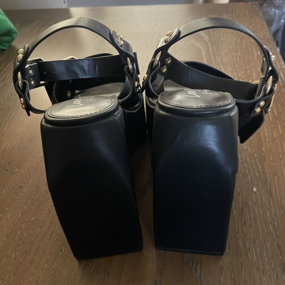 Dollskill Lemon Drop Khali Platform Block Heels S… - image 4